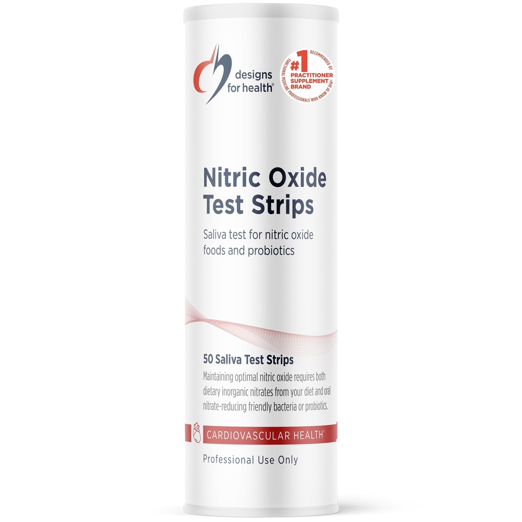 Progetti per la salute Nitric Oxide Test strisce Saliva Test - Risultati in soli 10 secondi - Atleti di supporto, invecchiamento sano, salute cardiovascolare (50 Saliva Test Strips)