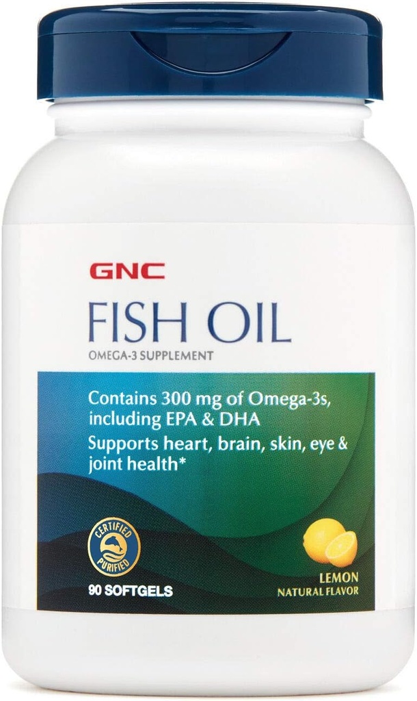 GNC Fish Oil 90 Berretti Softgel