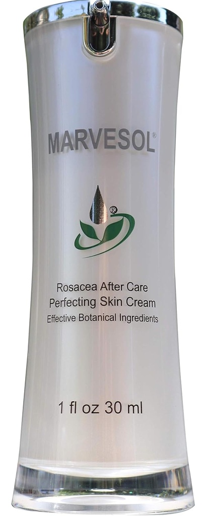 Rosacea Cream Lotion Serum per la pelle del viso | Soothes & riduce Rosacea Redness Acne & Blemishes | Migliora la radiazione | Fornisce uno stato bilanciato per la pelle | Gentle su Skin | Made in USA (30 ml)