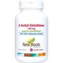 NUOVO ROOTS HERBAL S-Acetyl-Glutathione, 100mg | Superior Assimilation | Assistenza sanitaria e immunità (60 Veg Caps)