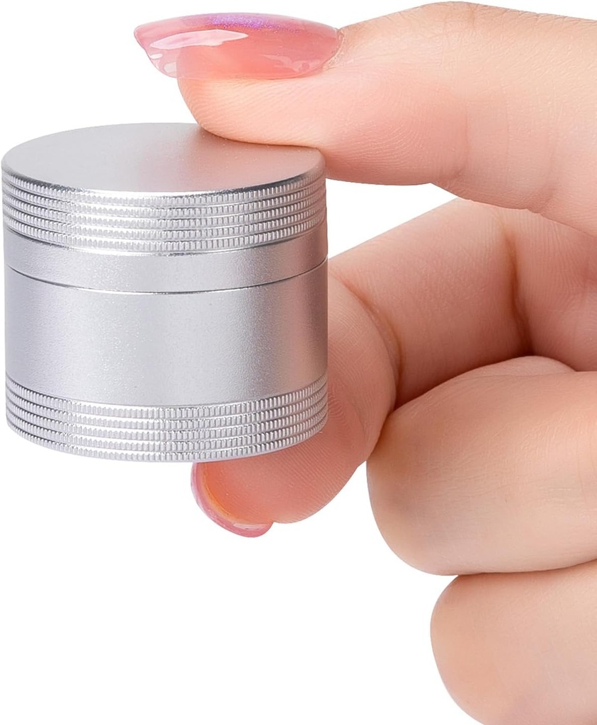 Piccola scatola di pedaggio per tasca di borsa - Caso di metallo Pillola Daily Portable impermeabile Pill Container Medicine Organizer per Pills/Vitamin/Fish Oil/Supplements, Pill Box