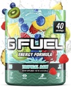 G Fuel Tropical Rain Energy Drink Powder, Pre Workout Caffeine Mix for Gaming, Sugar Free Focus Amino, Vitamin + Antiossidanti, 9.8oz (Fruit Medley, 40 Servings)