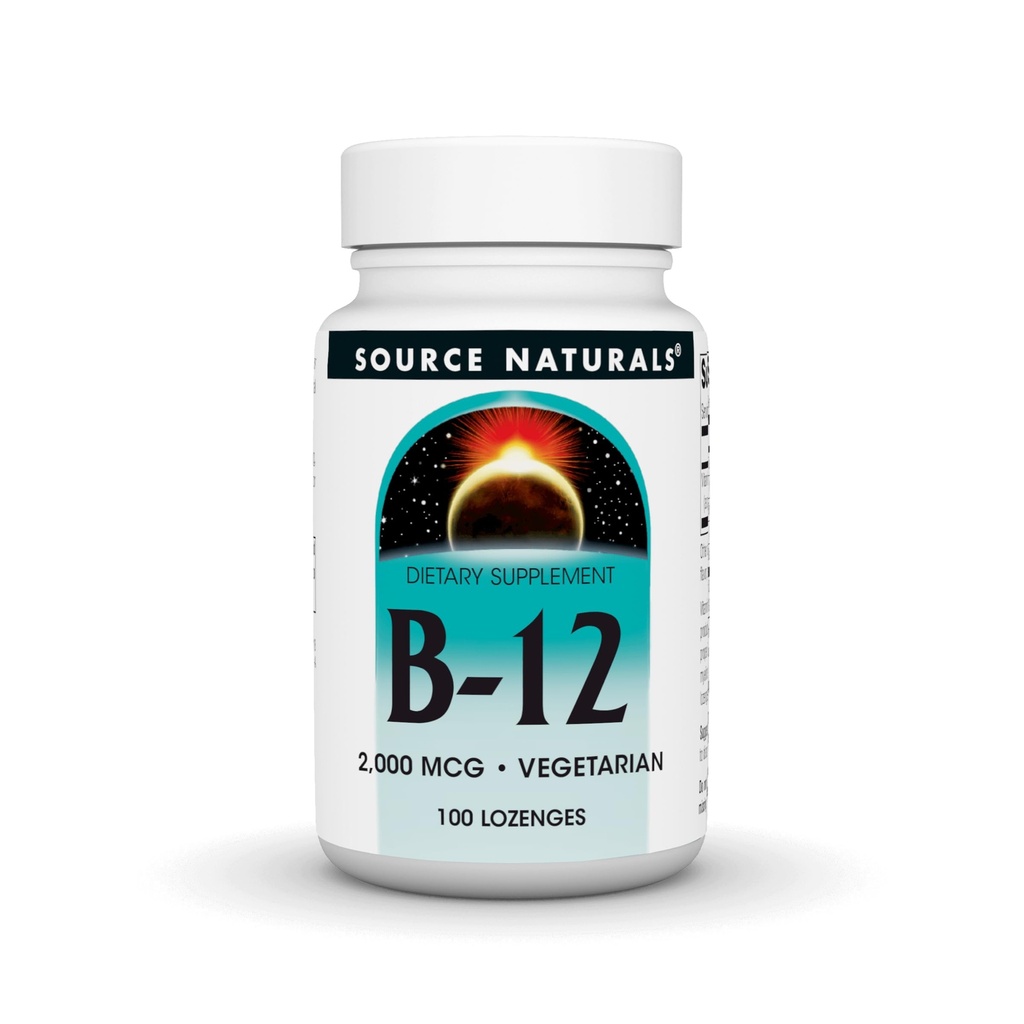 Vitamina B-12, 2000 mcg Supporta la produzione di energia - 100 Lozenges