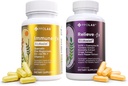 BioAssist® Relieve-Fx + Immune-fx, Recovery Relief Joint Detox Mood Immune Pulmonary Lung Support Factors, Clean Certified®, Non-GMO