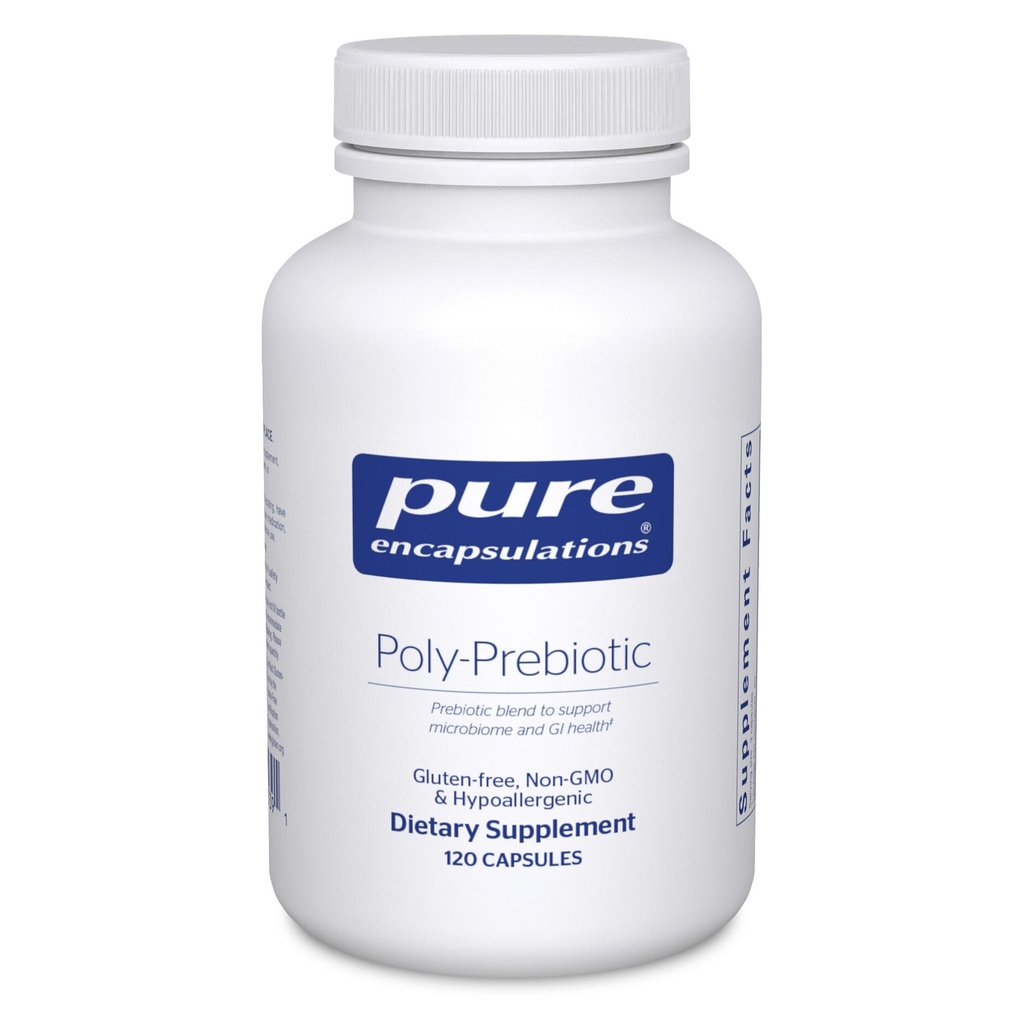 Pure Encapsulations Poly-Prebiotic | Miscela prebiotica per supportare il Microbiome e la salute GI | 120 capsule*
