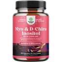 Myo-Inositol & D-Chiro Inositol Capsule - Choline Inositol Supplemento per Ciclo e Fertilità Supporto - Womens Hormone Balance Supplemento con Myo & D-Chiro Inositol Plus Choline Bitartrate