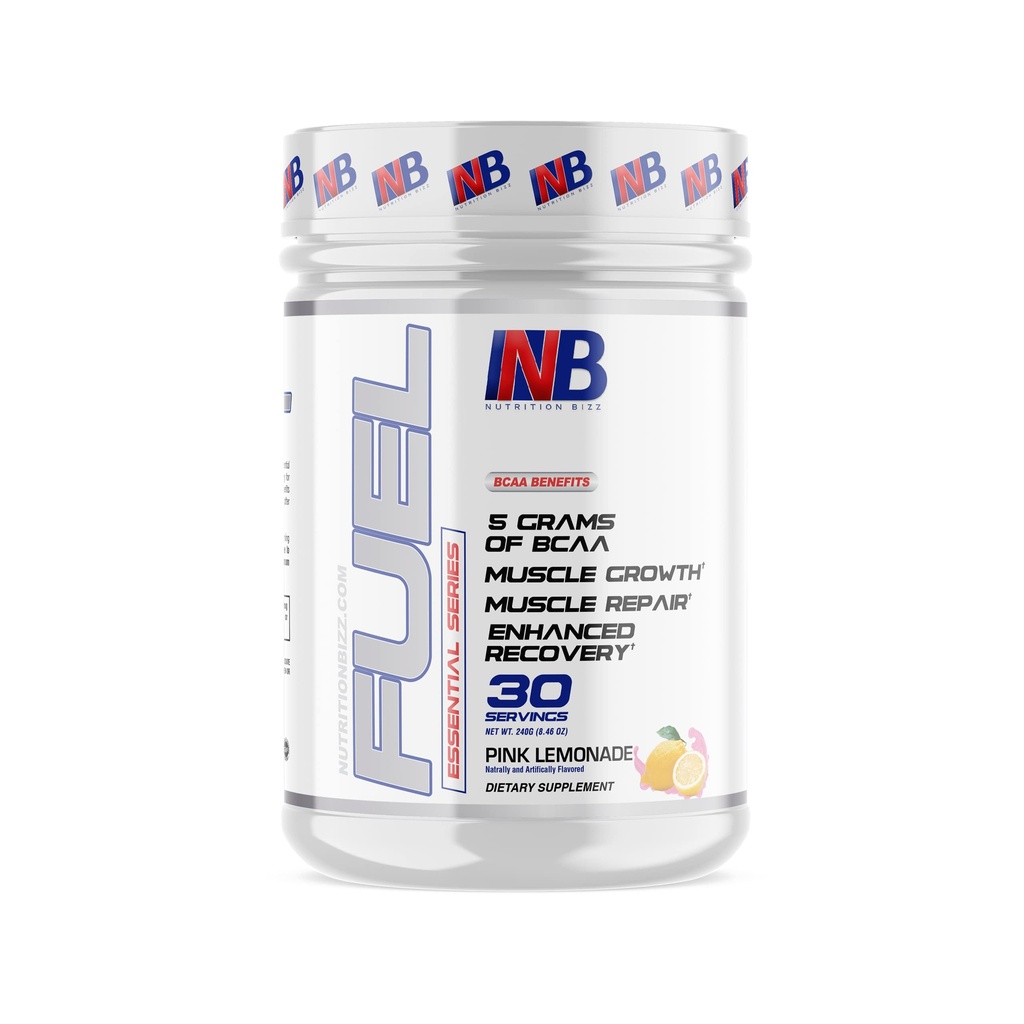 BCAA Powder, 5 Grammi di aminoacidi BCAA, Post Workout Recovery Drink per la costruzione del muscolo, il recupero e l'endurance, 30 Servings (Pink Lemonade)