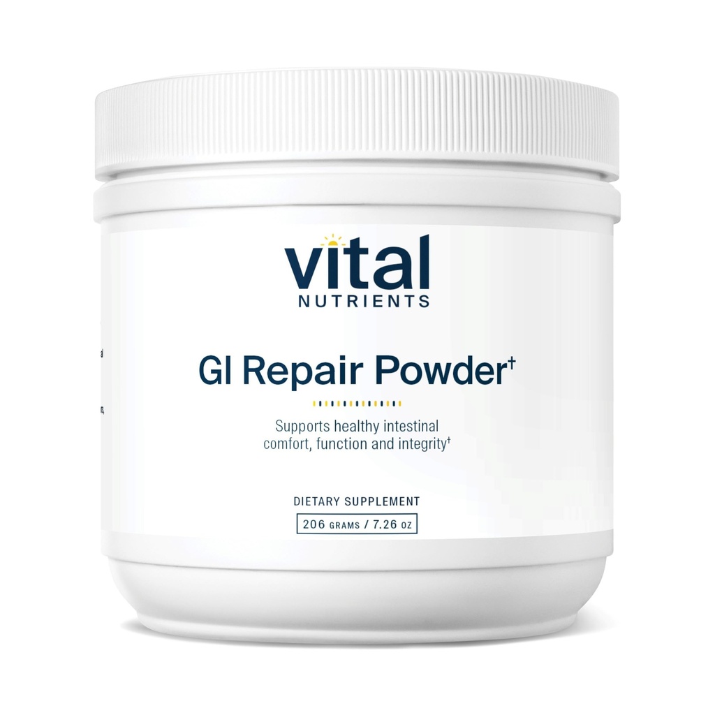 Vital Nutrients GI Riparazione Polvere | Polvere di fegato leaky con L Glutamina e Zinc | Integratore di enzima digestivo per sostenere la salute e la digestione | Gluten Free | 40 Serve