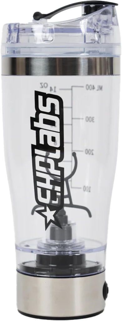 EHPlabs Electric Protein Shaker Bottiglia - 15oz Portable Blender Shaker - Personal Blender Shaker - Electric Protein Shaker Bottiglia per la sostituzione del meal Shaker