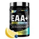 Nutrex Research EAA Hydration | EAAs + BCAA Powder | Recupero del muscolo, Forza, costruzione del muscolo, Endurance | 8G Aminoacidi essenziali + Elettroliti | Blueberry Lemonade 30 Serve