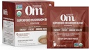 OM MUSHROOM SUPERFOOD Coffee Blend – Organic Arabica with Lion’s Mane, Cordyceps, Reishi, Turkey Tail & Ginkgo Biloba – Supporta energia, Focus & Mental Clarity – Single Serve Pack (10 Conte)