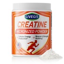 Creatina, Creatina Monoidrato Keto Friendly, Non aromatizzato - Muscoli di supporto, Energia cellulare e cognitiva - 17.63 Oz (500g) - 100 Serve (500g)