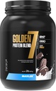 Maxler Golden 7 Protein Blend - Polvere proteica per guadagno muscolare & Recupero - Biscotti e Crema Protein Powder 2 lb