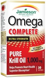 Jamieson Omega CompleteTM Pure Krill 1.000 mg, 30 softgels
