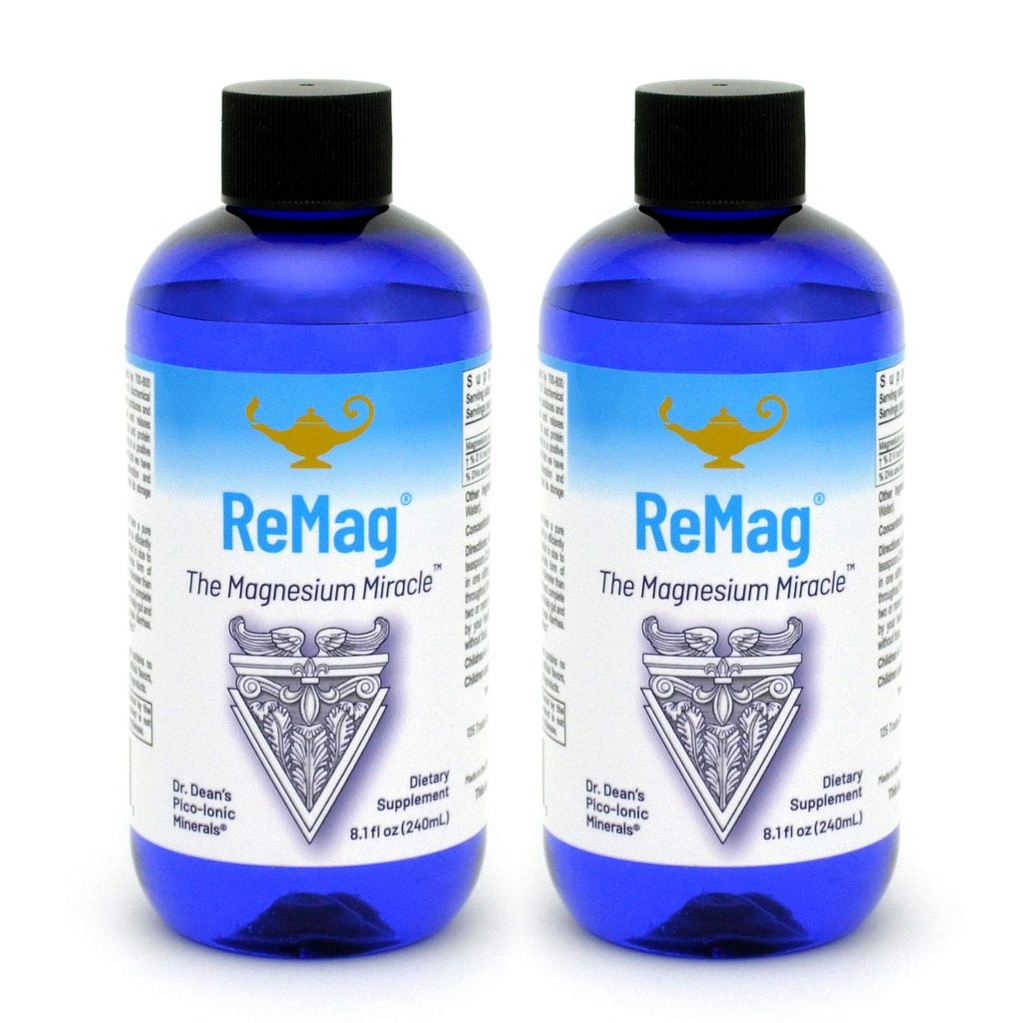 RnA ReSet ReMag – Liquido ad alto assorbimento del cloruro di magnesio, 8.1 Fl Oz (2-Pack)