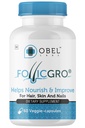 obel Follicgro Hair, Skin and Nails Supplement | Estratti di erbe | Vitamine | Biotin | MSM | Saw Palmetto | Nettle | 60 Capsule