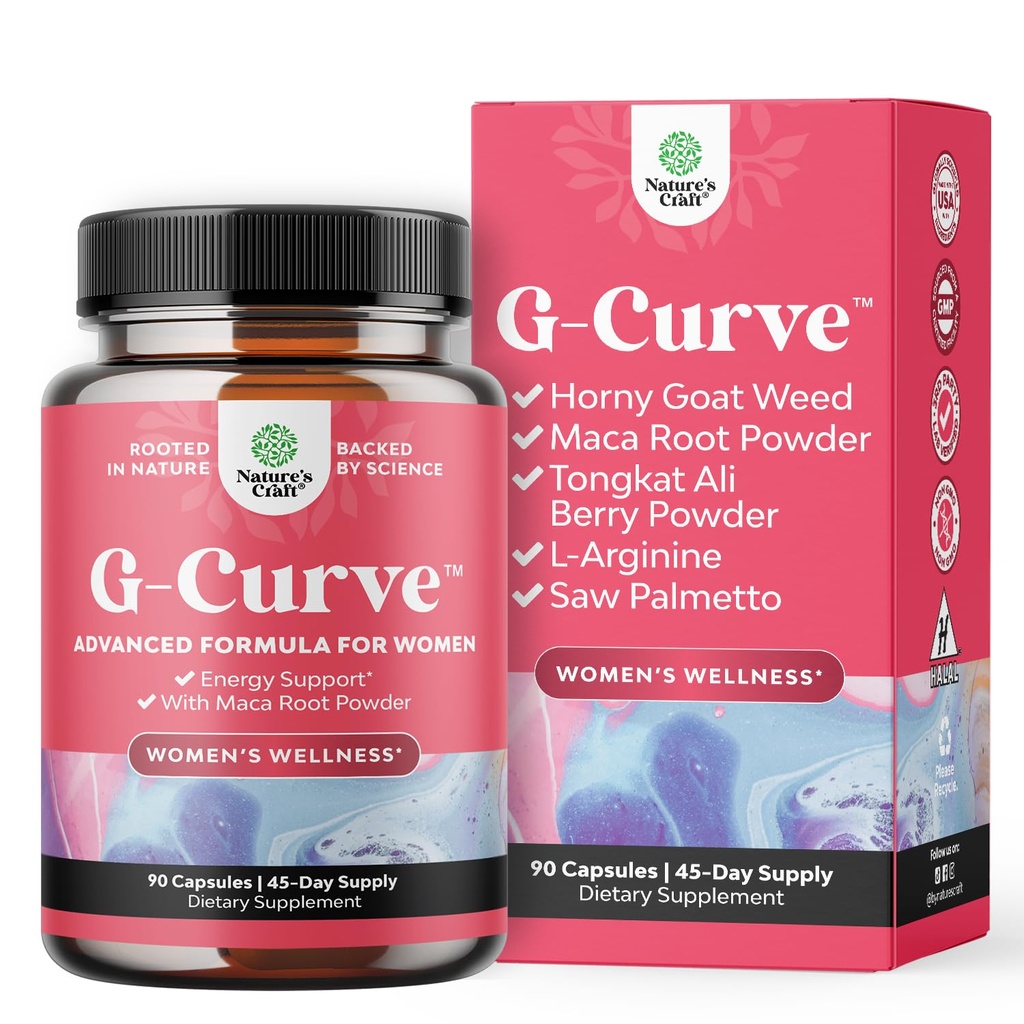 Pillole di aumento del seno e del seno migliori - Potenti pillole di ingrandimento del seno e del burro con arrapato Goat Weed per il complesso femminile con Panax Ginseng Saw Palmetto e Maca Root per le donne - 90 Conte
