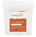 Vita Flex Pro E & Selenium Supplement, Vitamina E e Selenium Powder for Horses, Antiossidanti bilanciati, Integratore di vitamina E dell'equino, Vitamine di cavallo e Minerali, Alimentazione di 4 lb, 64 giorni