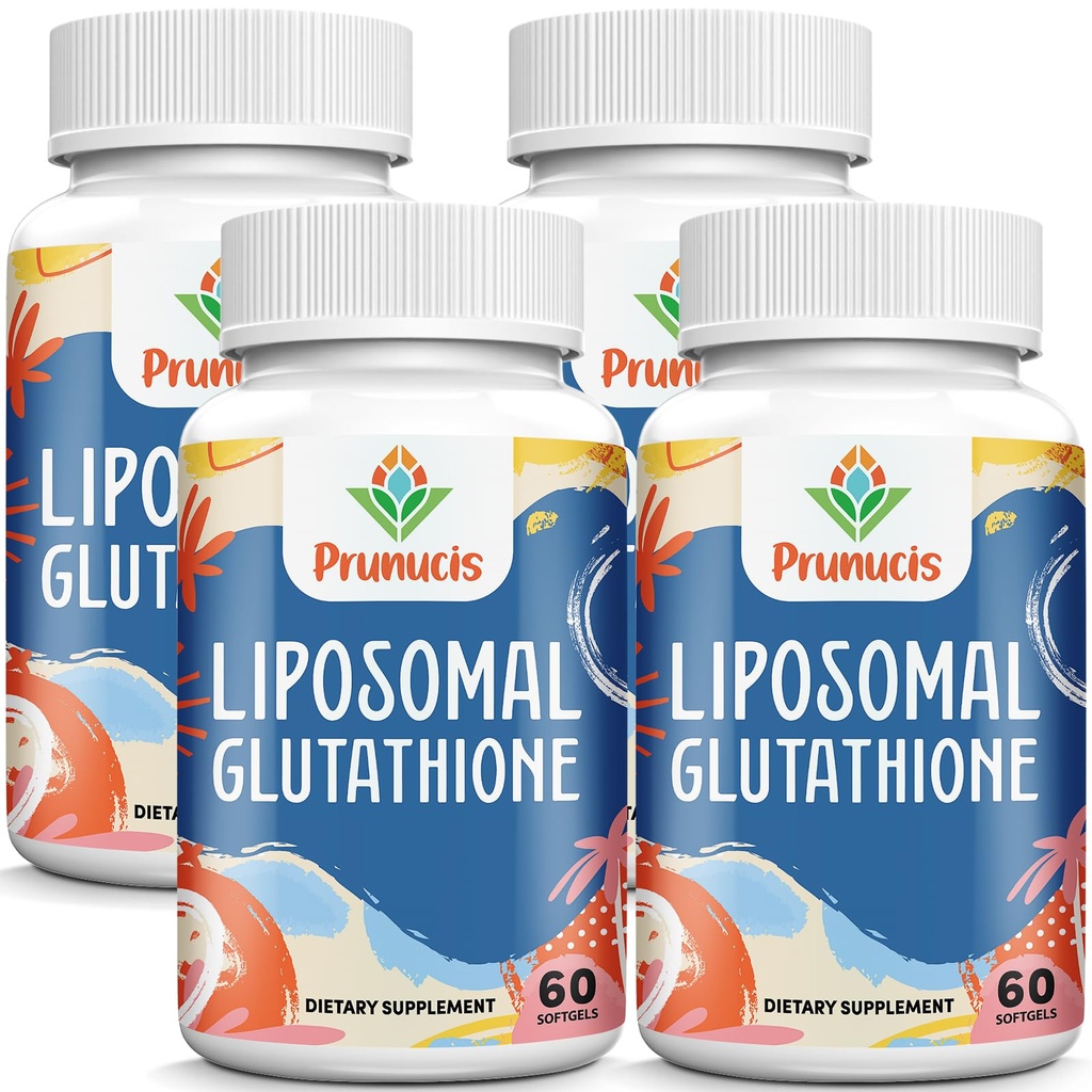 2400MG Glutathione Liposomal, con vitamina C, cardo Latte & Acido Alfa-Lipoico, Antiossidanti Master, L-Glutathione Puro Ridotto - Sistema immunitario, Riparazione Cellulare, Energia, Alta Assorbimento, 240 Softgels