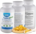 One Planet Nutrition Nano Boswellia 250 mg Veggie Capsule (120 Serve), Boswellia serrata Resina, Supporta la funzione cognitiva per la salute del cervello, Non OGM, Vegan, senza glutine