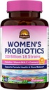 Probiotici Vitalitown Women’s | 100 miliardi di CFU 18 Strains | Prebiotics, VC & B6, Cranberry | Shelf Stable | Vaginal, Urinary, Digestivo & Mood Support | 60 Vegan Caps