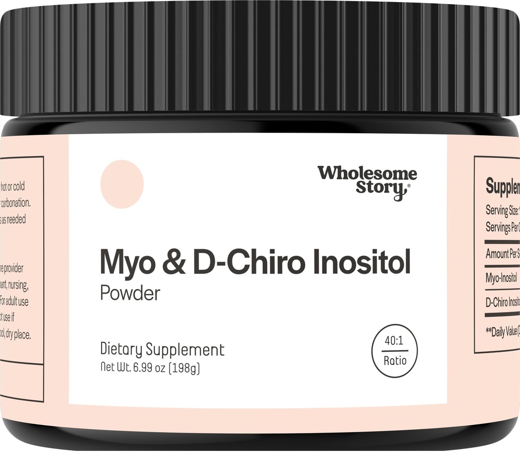 Myo-Inositol & D-Chiro Inositol pillola per le donne | bilancia ormonale & sano Funzione ovarica Supporto | Vitamina B8 | Grande alternativa alle capsule | 40:1 Ratio | 90 Serve