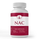 PURE ORIGINAL INGREDIENTI N-Acetyl L-Cysteine NAC, (100 capsule) Sempre puro, Nessun Additivo o Filler, Lab verificato