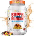ALPHA LION Superhuman Whey Protein Powder, Great Tasting Pure Whey Protein Isolate, Low Carb, Low Sugar, Nessun Bloat Post Workout, Muscle Recovery & Growth (28 Servings, PB & Gains)