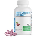 Bronson Tart Cherry Extract 2500 mg Formula Premium Non OGM Confezionata con Antiossidanti e Flavonoidi, 90 capsule vegetariane