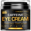 Caffeina Eye Cream per Anti invecchiare, Cerchi Oscuri, Borse, Puffiness. Grande sotto la pelle dell'occhio + l'attaccatura del viso, il trattamento dell'ascensore dell'occhio per gli uomini e le donne 1.7oz