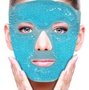 ZNÖCUETÖD Cold Face Eye Mask Ice Pack Ridurre Facial Puff, Dark Circles, Gel Beads Hot Heat Cold Compress Pack, Face SPA for Woman Sleeping, Pressure, Headaches, Skin Care, Post Laser Care[b]
