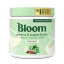 Bloom Nutrition Superfood Greens Powder, Enzimi Digestivi con Probiotici e Prebiotici, Salute Gut, Bloating Relief per le donne, Chlorella, Green Juice Mix with Beet Root Powder, 30 SVG, Coconut
