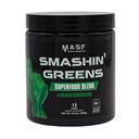 MASF integra Smashin' Greens Superfood Organic Blend - 15 Servings - Boost Energy, Immune Support, Salute digestiva con erba di grano organico, Spirulina, Chlorella - Certificato NSF