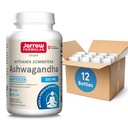 Jarrow Formulas Ashwagandha 300 mg - 120 capsule vegetali - Salute e resistenza globale alla fatica - Supporti supplemento Endurance, Recupero muscolare & Salute cognitiva - 60 Serve (Pack of 12)