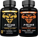 Prime Labs Tongkat Ali Plus (60 ct) + Capsule Maca Nere Organici (60 ct)