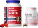 NYO3 Krill olio Omega 3 e multivitaminico per le donne, 2 confezione