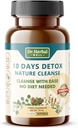 10 giorni Detox Cleanse naturale con Ease nessuna dieta necessaria (60 Mini Softgels)