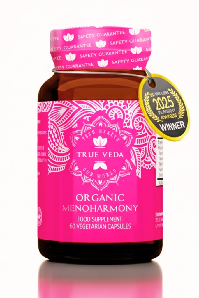 Menopause Supplementi per le donne - USDA Organic | Supporto di menopausa | Supplemento di bilanciamento dell'ormone femminile | Supporto anche con Premenopause e Perimenopause | 60 capsule vegane