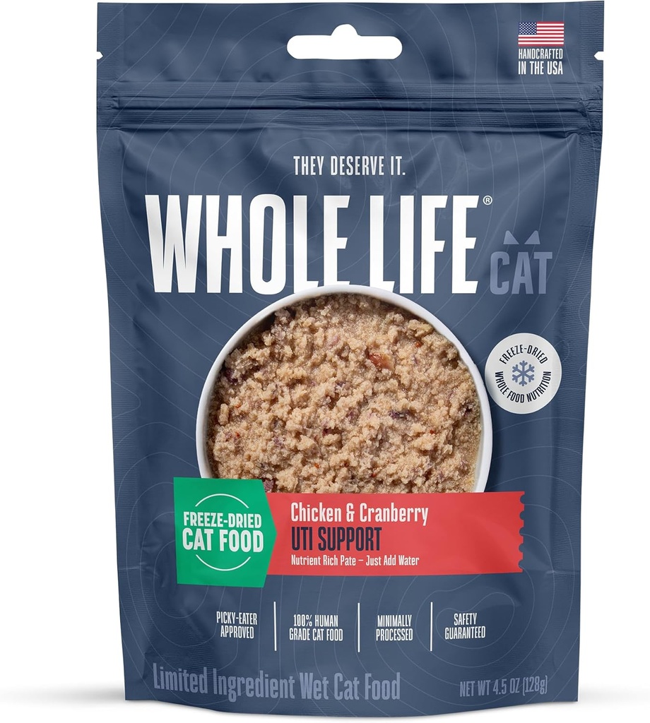 Integratore urinario per gatti a vita intera, Rimedio e prevenzione UTI felino, Trattamento delle infezioni del tratto urinario - Mirtillo naturale per gatti, Probiotico per la salute e il supporto digestivo - Alimentazione di 30 giorni