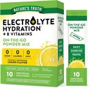 Verità della natura Electrolyte Powder Packets | 10 Pack | Sugar Free | Vegan, Non-GMO & Gluten Free Drink Mix Supplement