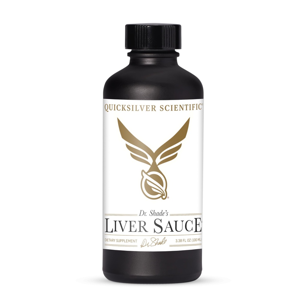Salsa di fegato scientifico Quicksilver - Detox di fegato Liposomal con DIM, Quercetin, acido lipoico, cardo di latte e radice di dadelion - Supporta il Momento di Bile & Toxin (100 ml / 3,38 oz)