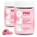 O Positiv FLO PMS Gummies for Women - Proattivo PMS Relief - Destinazioni Ripartizioni ormonali, Bloating, Cramps, & Mood Swings with Chasteberry, Vitamina B6, & Lemon Balm - PMS Gummies (Pack of 2)
