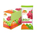 PROBAR - BOLT Organic Energy Chews, Raspberry, Non OGM, Gluten-Free, USDA Certified Organic, Healthy, Natural Energy, Fast Fuel Gummies with Vitamins B & C (12 Conte)