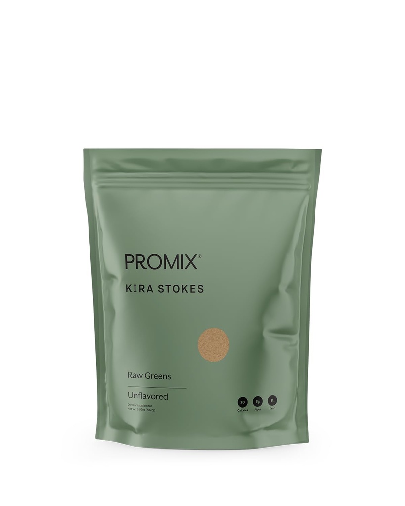 ProMix Nutrition Raw Greens Superfood Blend - Sprouted Alfalfa, Wheatgrass, Ashwagandha, & Rhodiola - 30 Serve