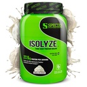 Specie Nutrition Isolyze Whey Protein Powder, 100% Whey Isolate for Muscle Building, 27.5g Protein Per Scoop, No Sugar & Low Fat (Vanilla Ice Cream, 22 Servings)