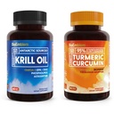BioEmblem Antartico Krill olio supplemento curcumina curcuma curcuma supplemento con BioPerine