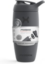 Promix Pursuit Shaker Bottiglia isolata in acciaio inossidabile bottiglia e shaker Cup, 18oz, grigio grafite