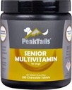 Multivitamina senior per cani – 350 compresse masticabili con MSM, Dismutasi Superossido