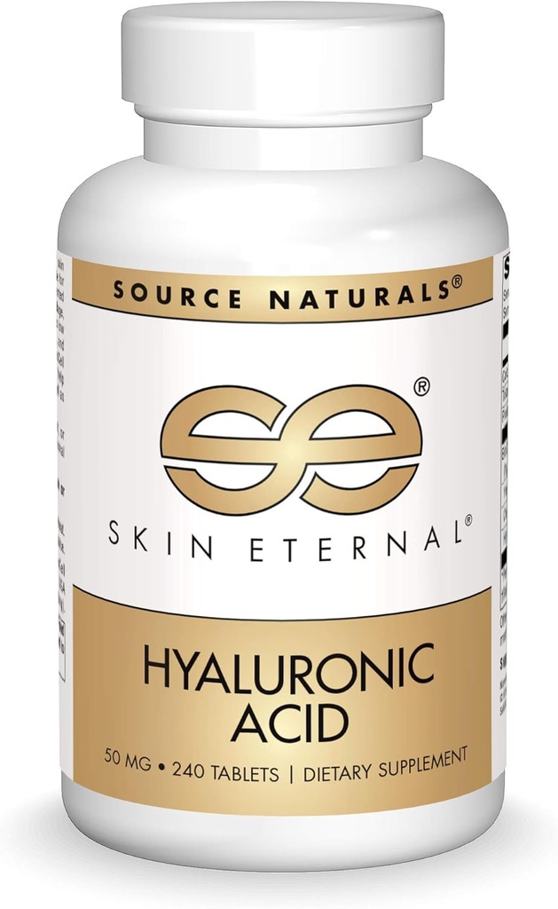 Fonte Naturals Skin Eterna Acido Ialuronico, 50 mg - 240 compresse