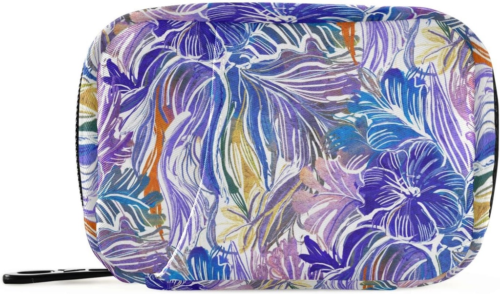 Caso di pillola fiori fiori scatola di pedana 7 giorni sacchetto dell'organizzatore della pillola di viaggio borsa con la cerniera portatile settimanale formato compatto per il supporto supplemento di vitamina